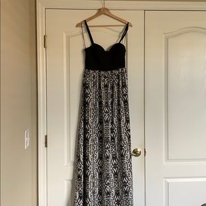 B/W tribal print Maxi